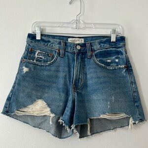 Abercrombie & Fitch Boyfriend Short Mid Rise (Curve Love)
